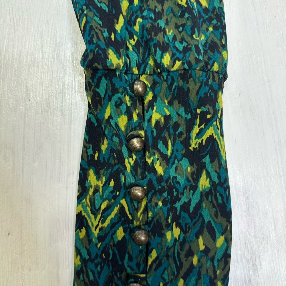 Grace Elements Women’s Medium Cowl Neck Long Sleeve Blouse Y2K Button Sleeve - Picture 8 of 8